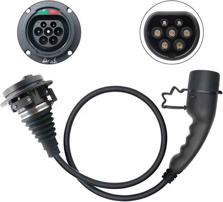 kabel do ładowania samochodu elektrycznego EV typ 2 10m