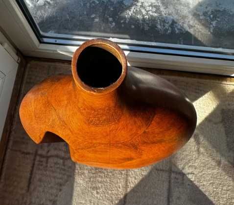 Wazon/dzban ceramiczny 50cm, brąz, nowy.