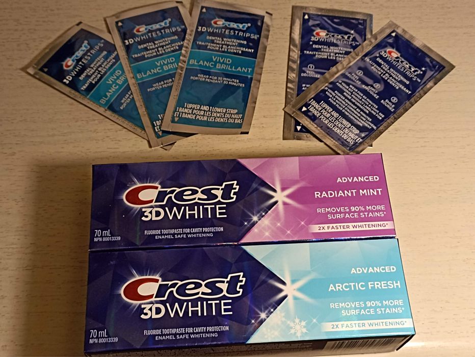 Ekspresowa kuracja wybielająca Crest 3D