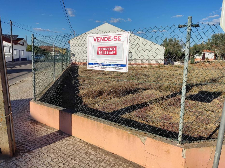 Terreno para construção urbana com 971,25 m²