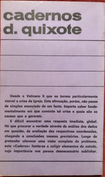 A Crise da Igreja