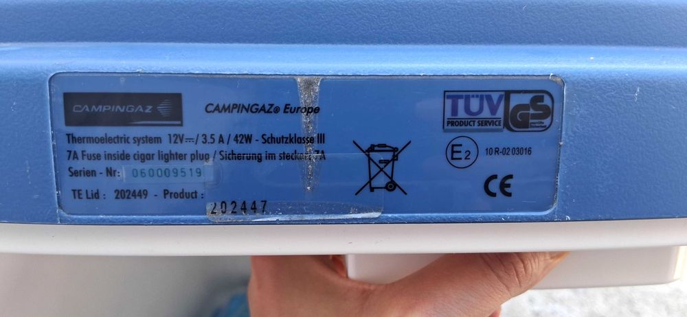 Geleira elétrica Campingaz 12V 28 litros