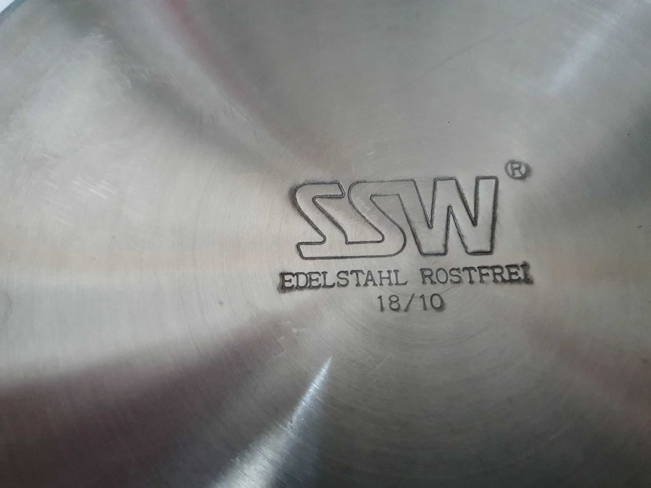 Профессиональная кастрюля SSW из Германии нержавейка   Ø 20х9 см, 2,7 л