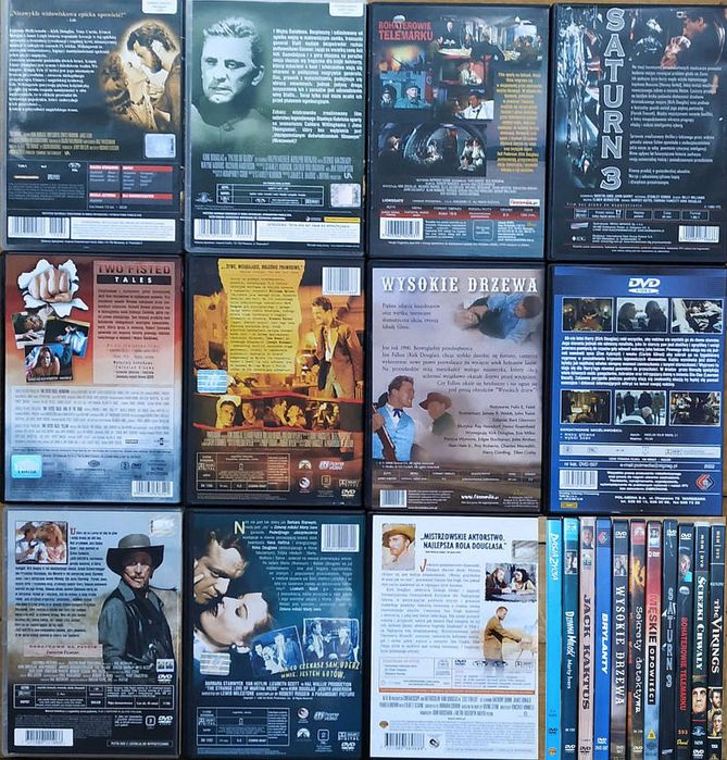 Kirk Douglas - zestaw filmów