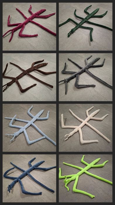 Dwa zielone patyczaki