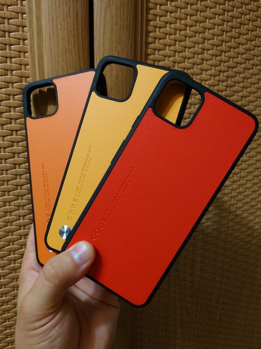 Кожаный чехол для Pixel 4 XL Code LEATHER