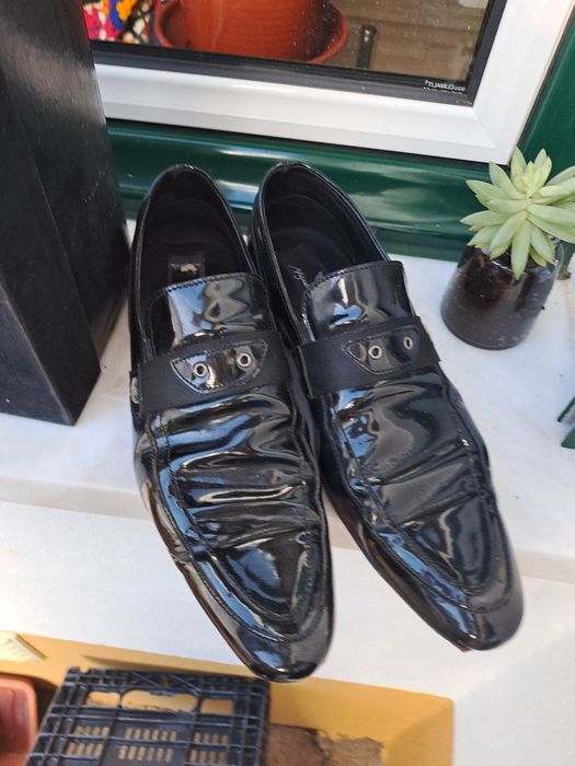 Sapatos de verniz preto 40 Miguel Vieira