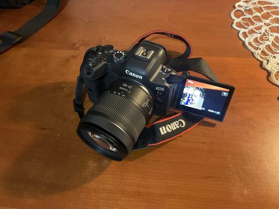 CANON EOS R6 Câmara Mirrorless lente RF 24 - 105 mm F4-7,1 IS STM