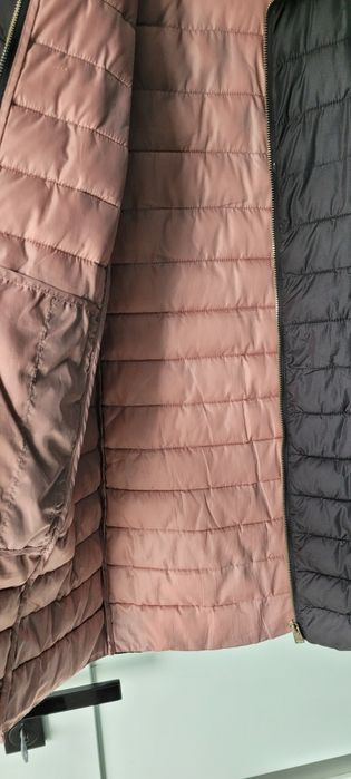 Kurtka czarna parka Mohito 34 jak 36