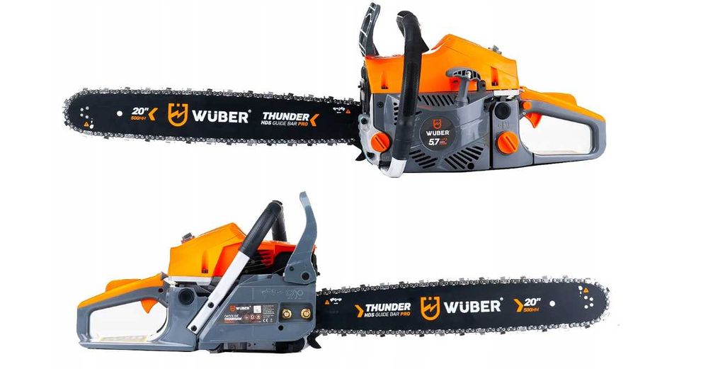 Piła spalinowa Pilarka do drewna Łańcuchowa 2 prowad + olej 2x łańc.