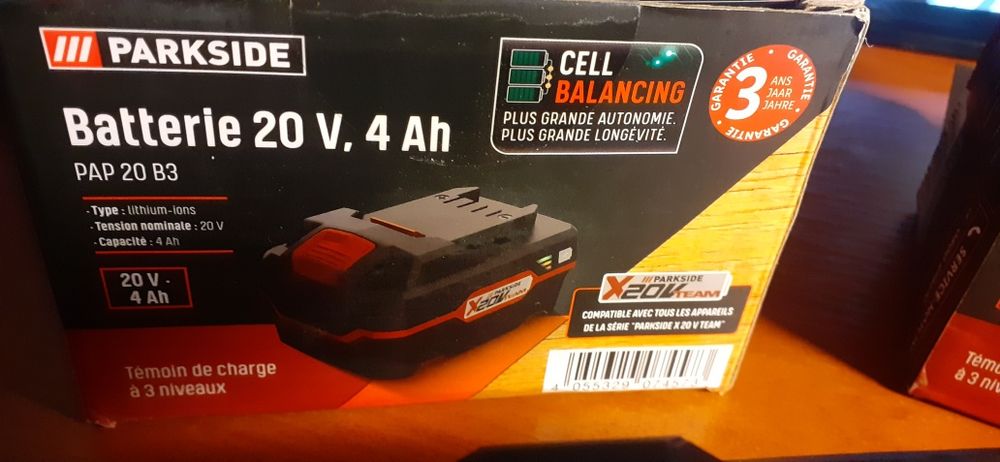 Новаые аккумуляторы батареи парксайд Parkside 2 А4 А 8 А акумуляторы