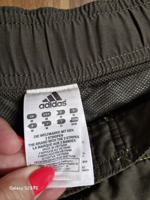 Spodenki krotkie męskie Adidas rozmiar M stan idealny