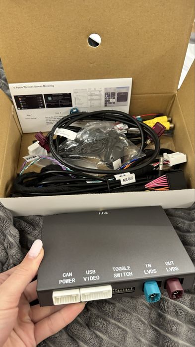 Бездротова система CarPlay Android для BMW