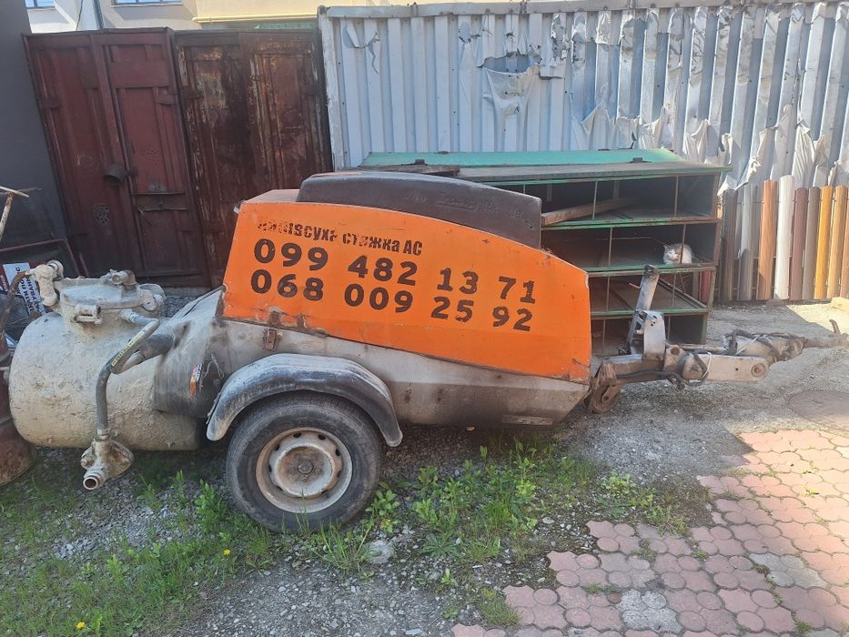 Продам готовий бізнес, заливка стяжки,пневмонагнітач,Putzmeister 740D і Brinkmann