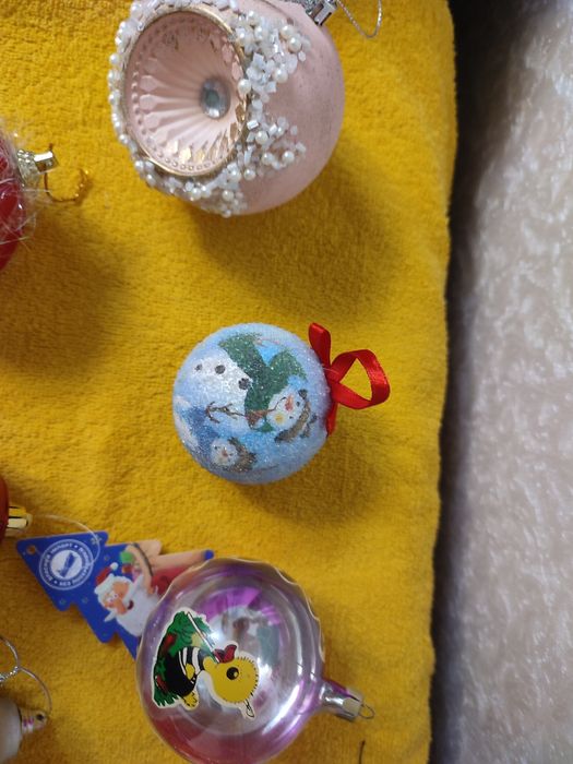Продаю ёлочные игрушки времён СССР торг уместен