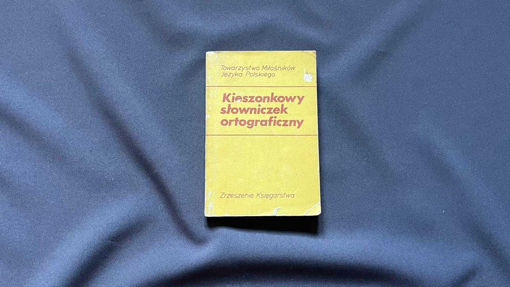 Kieszonkowy słowniczek ortograficzny