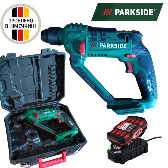 Акумуляторний перфоратор Parkside PABH 20-Li C3 потужний, професійний