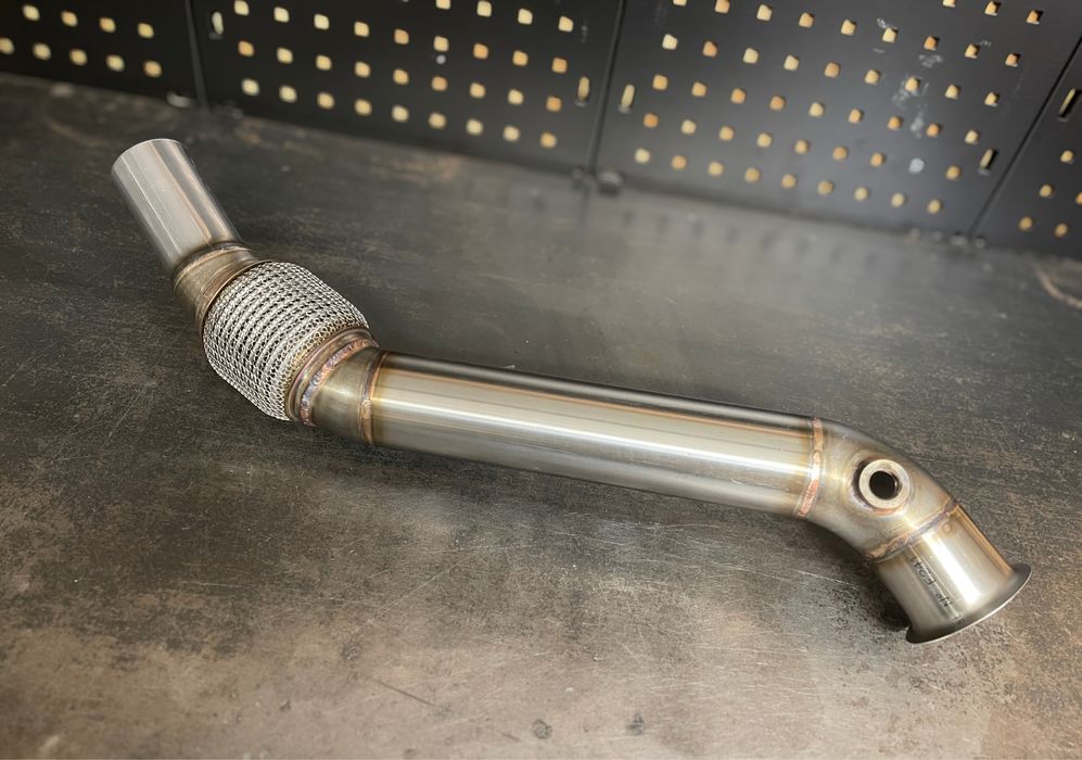 Downpipe 2,5” BMW e60, e61 n47 177km