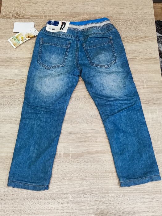 Nowe Spodnie Dziecięce Jeans Thermo Ocieplane 104 C&A
