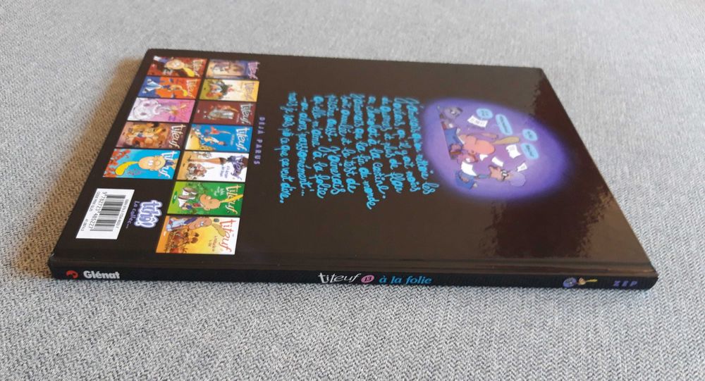 BD Titeuf "À la folie!" de ZEP