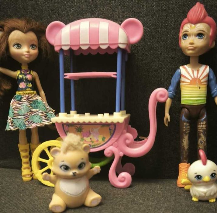 Lalki Enchantimals zestaw 3