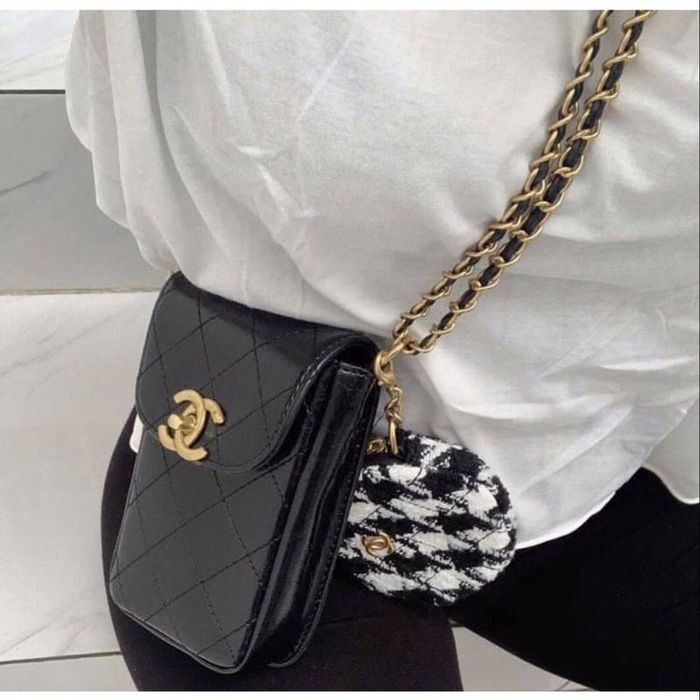 Сумочка Chanel 2 в 1, під телефон+гаманець,жіноча сумочка chanel,меседжер,крос боді chanel