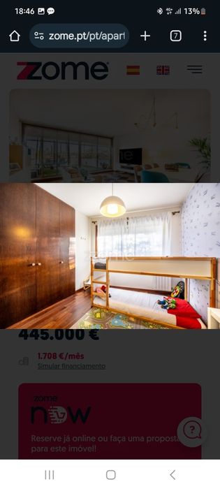 Beliche para quarto de criança