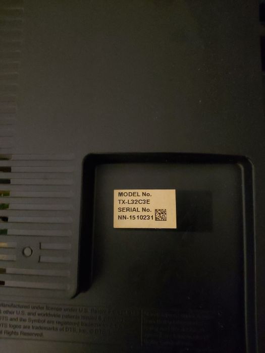 Para peças televisão panasonic 32"