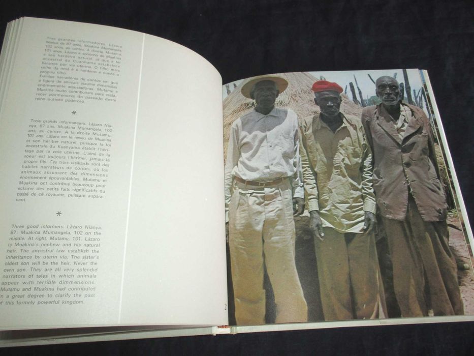 Livro Paisagens e Figuras Típicas do Cuanhama Angola 1969