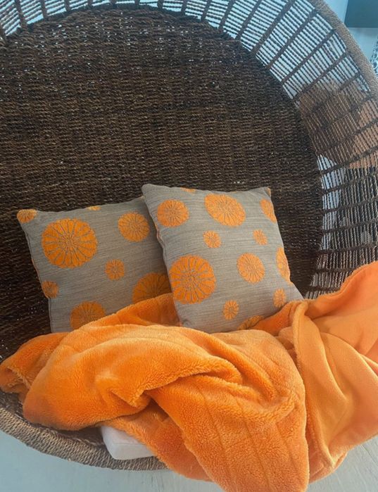 Conjunto Manta e 2 almofadas