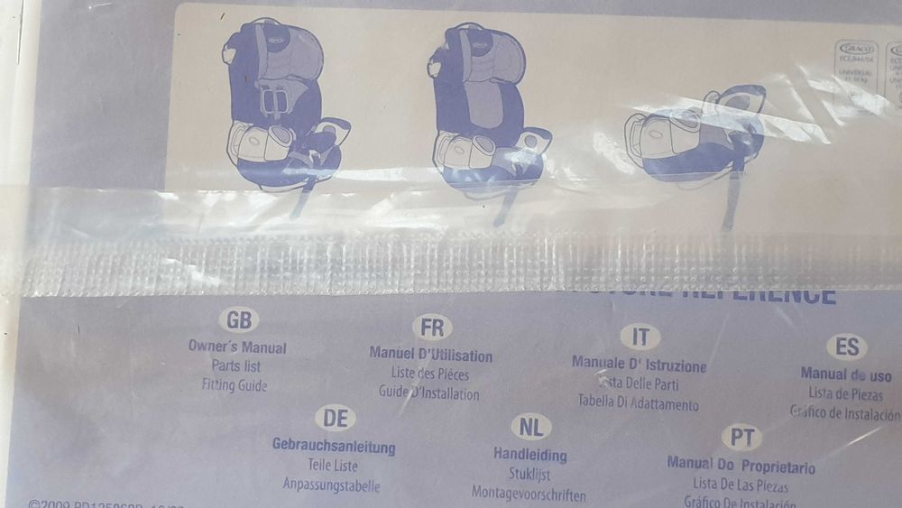Zapięcie do fotelika samochodowego firmy Graco