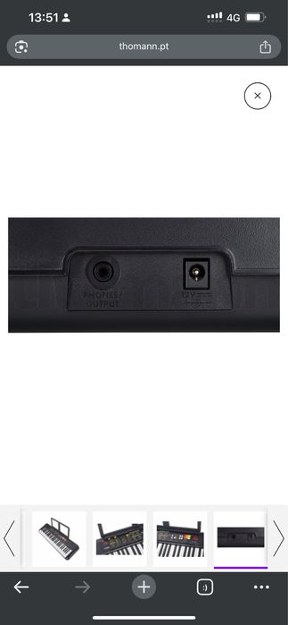 Yamaha PSR F52 Teclado Portátil