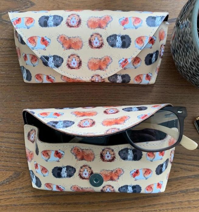 Etui na okulary GL03 Świnki morskie oprawa: folia