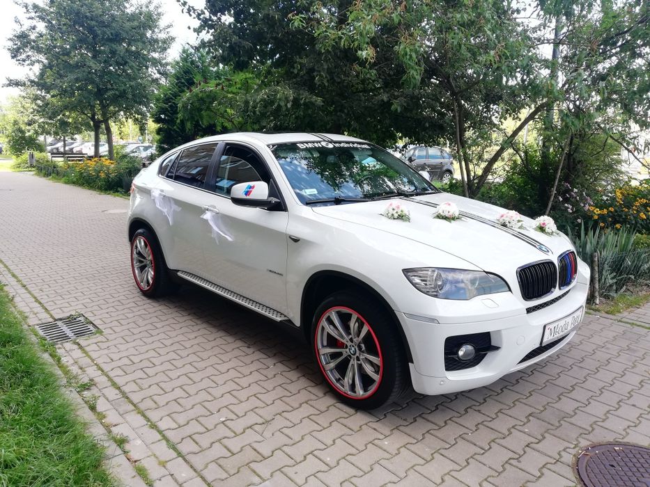 Auto do ślubu BMW X6 Individual