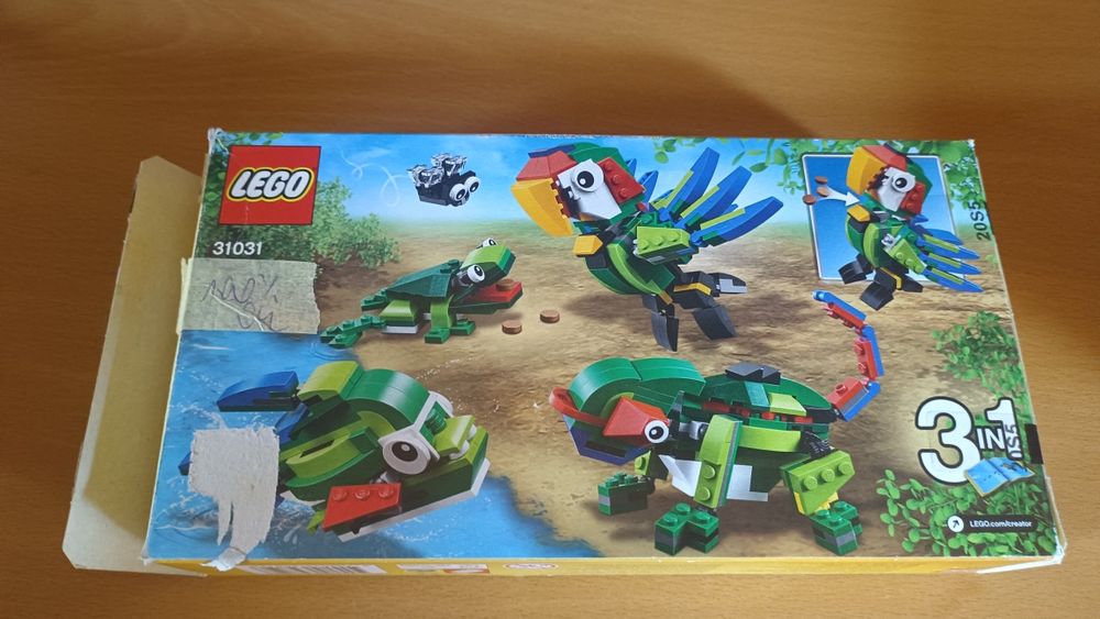 Zestaw 31031 LEGO 100% komplet pudełko instr. CREATOR 3W1 stan b.dobry