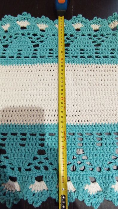 Tapete ou Caminho de mesa em crochê