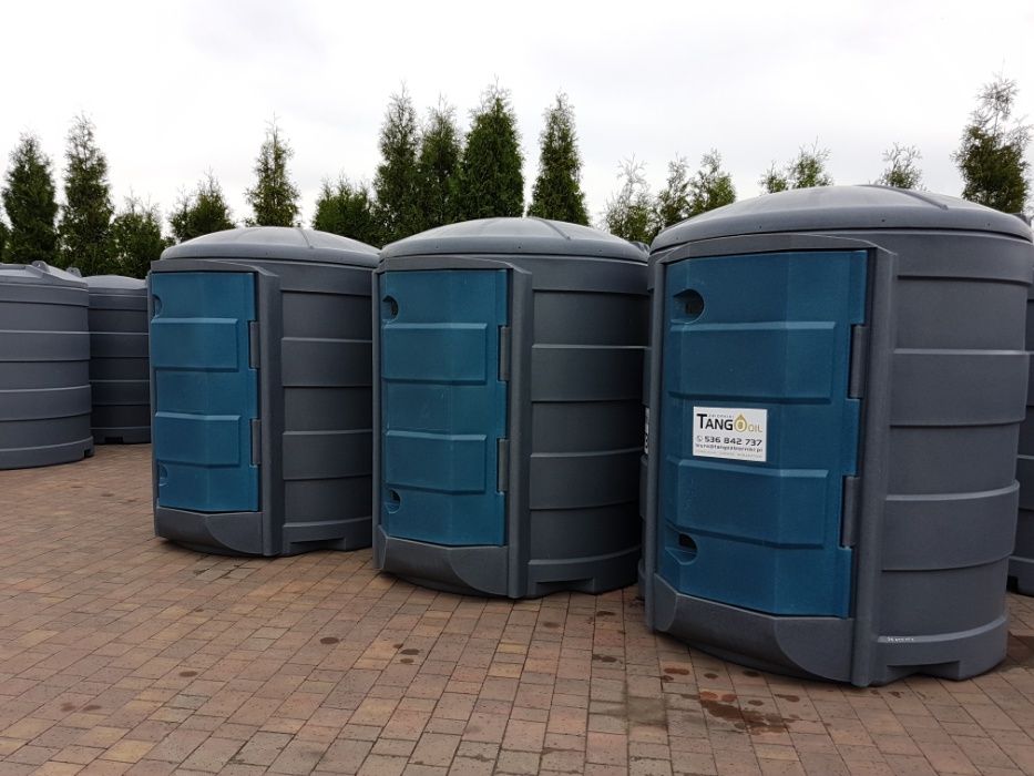 Zbiornik 2500 l dwupłaszczowy Tango Oil ECO