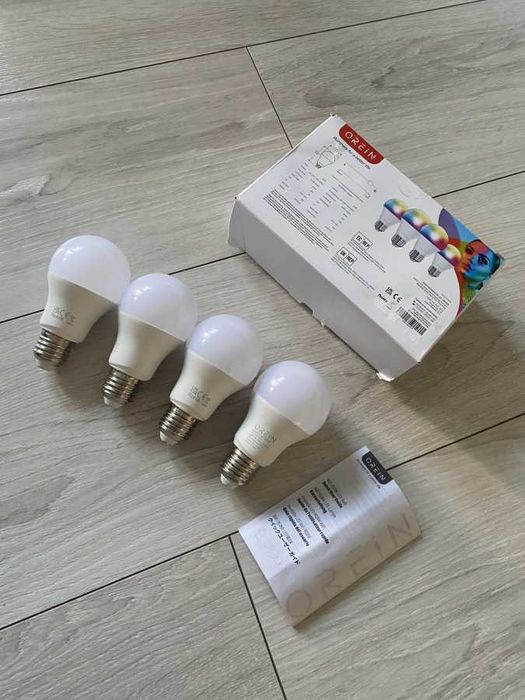 Elves Orein rgbtw 4szt. żarówki wifi aplikacja dostęp zdalny regulacja