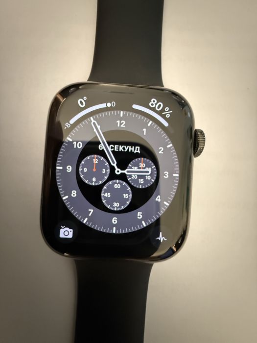 Apple Watch 7 Stalines Steel graphite 45mm
