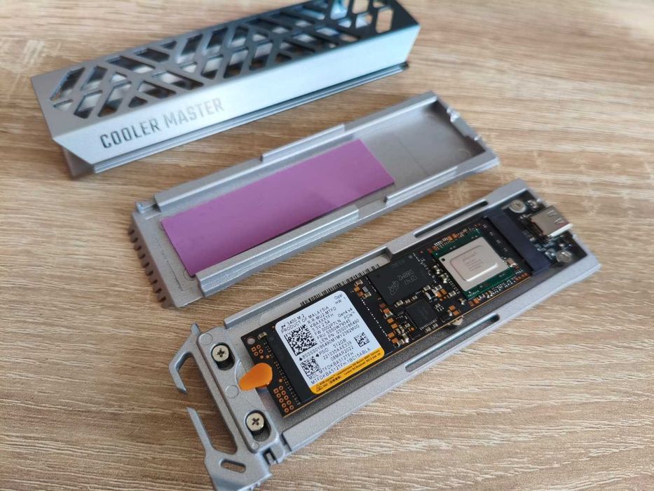 Dysk SSD Micron 3400 512GB M.2 NVMe PCIe Gen4 + Kieszeń SSD Oracle Air Cooler Master