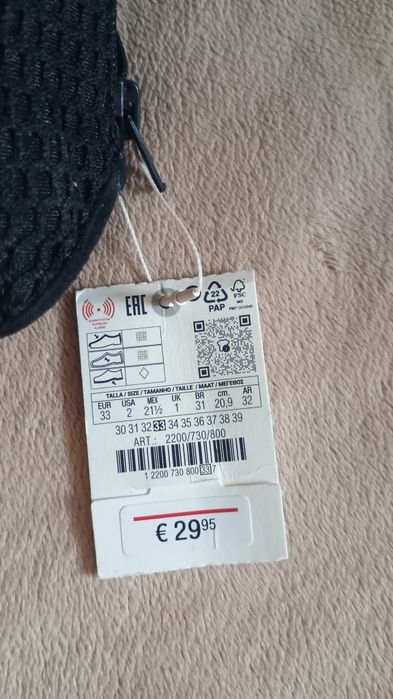 Нові черевички, кросівки Zara, 33 p.