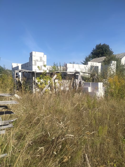 Продається ділянка з не добудовою Глибочиця