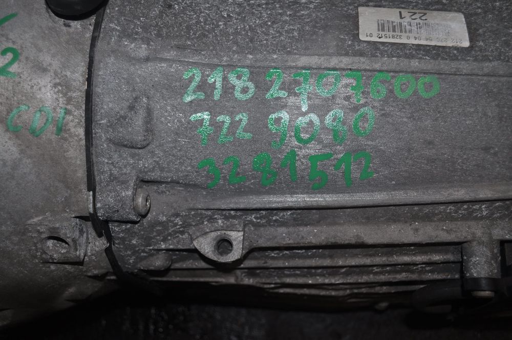 skrzynia biegów automat 2.2 mercedes w212 7229080