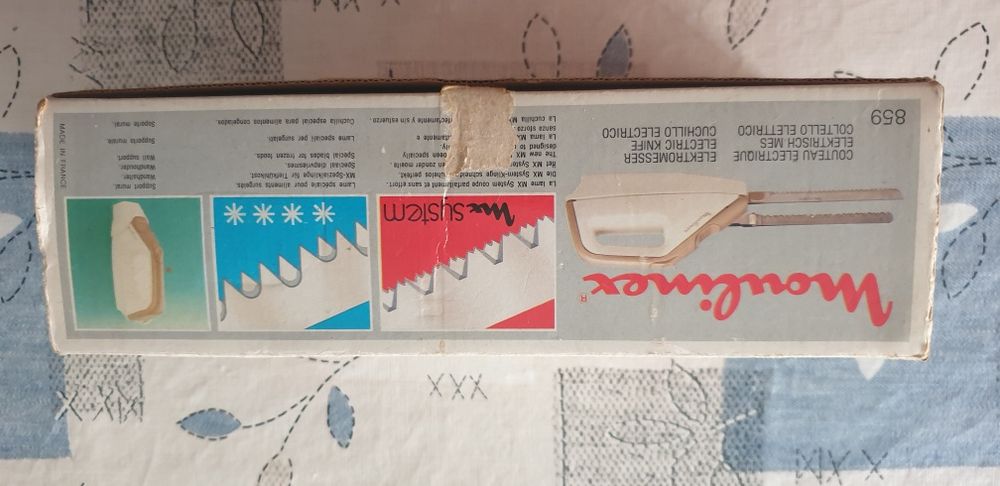 Faca elétrica Moulinex