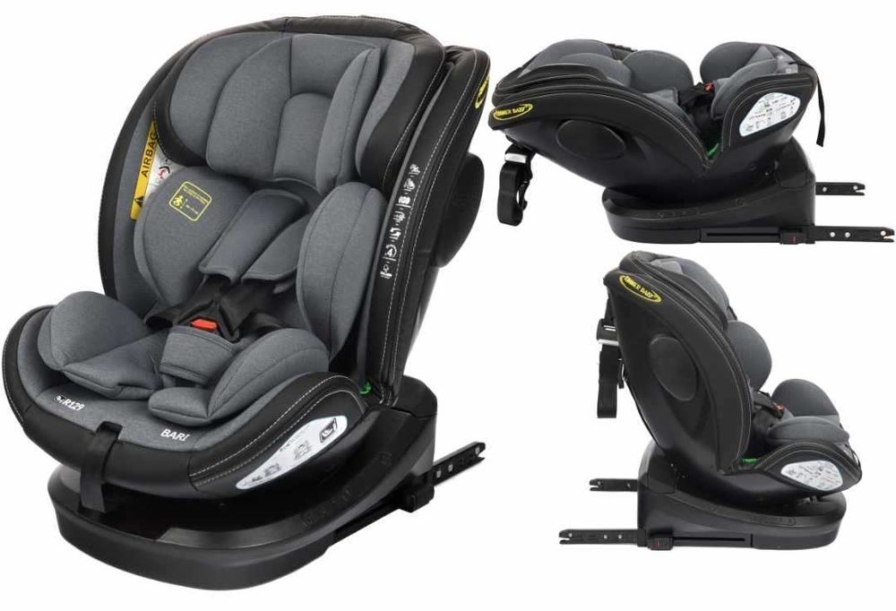 Fotelik Samochodowy BARI 0-36kg Isofix i-SIZE Obrotowy SUMMER BABY
