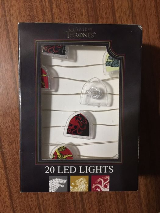 20 Luzes led Game of Thrones - Natal