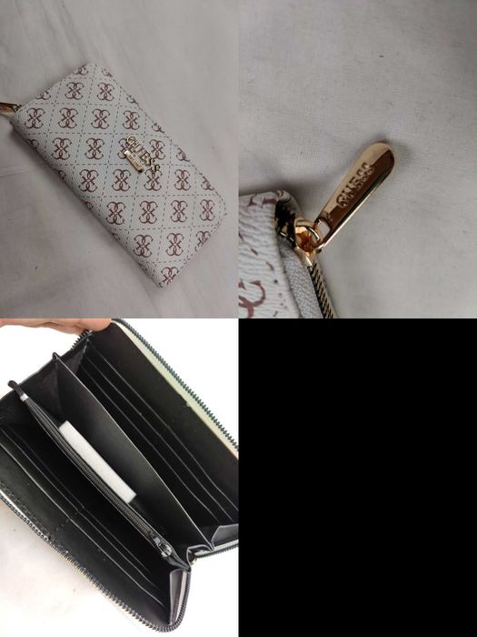 Portfel damski suwak Louis Vuitton Guess portfele