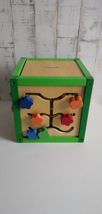 * Sorter drewniany  - kostka edukacyjna.