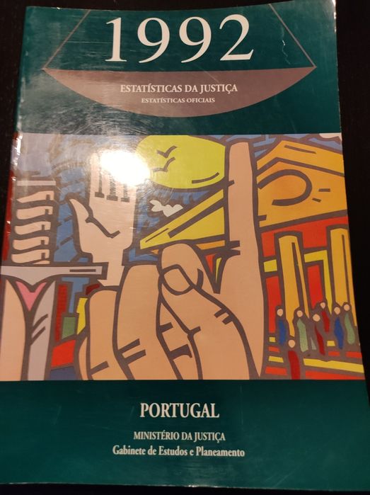 Livro Estatísticas da Justiça 1992