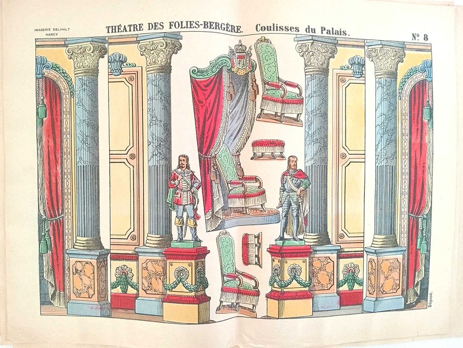 10 Magnificas Litografias Francesas Mediavais Antigas 1800's sec xIx